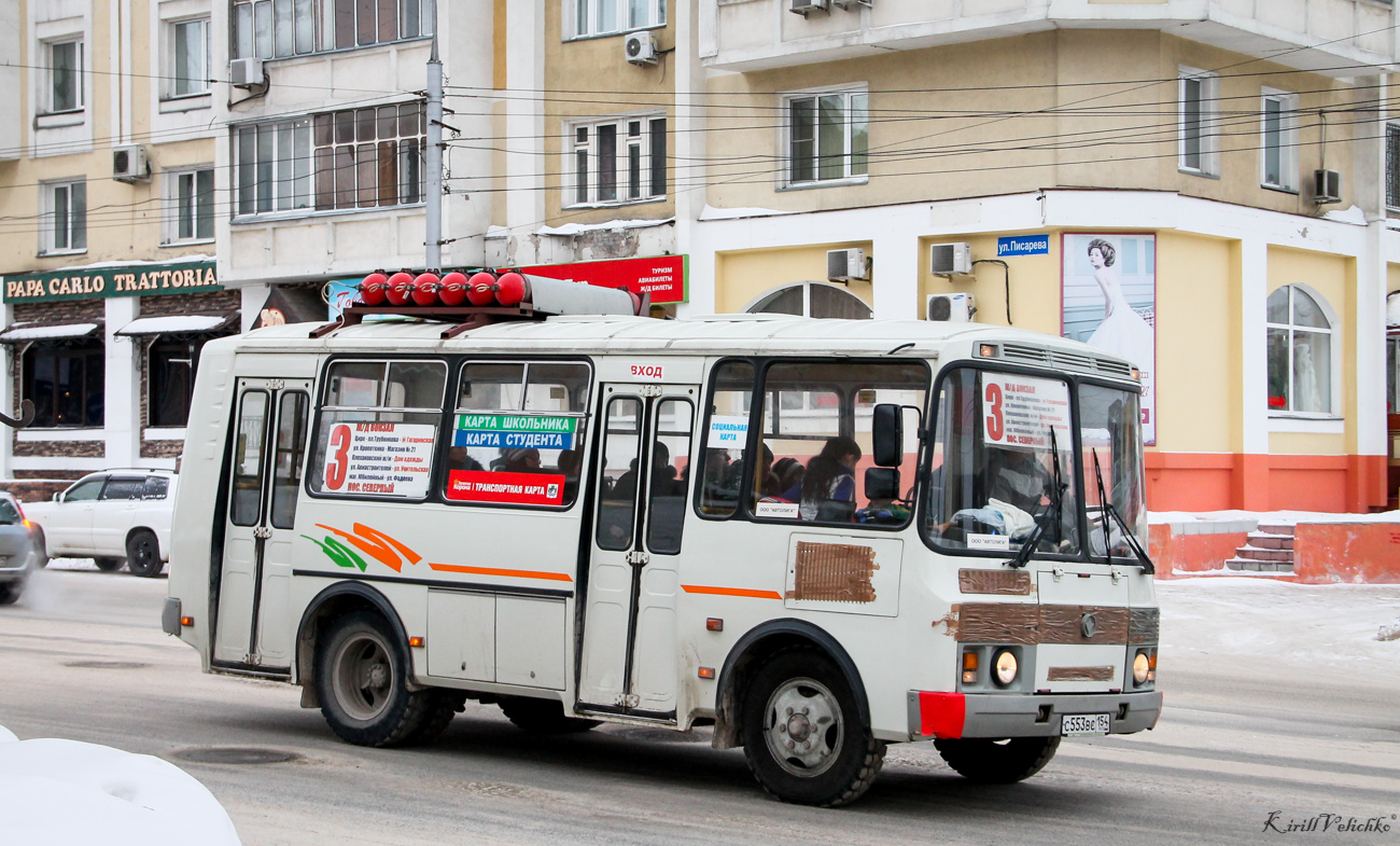 Новосибирская область, ПАЗ-32054 № С 553 ВС 154