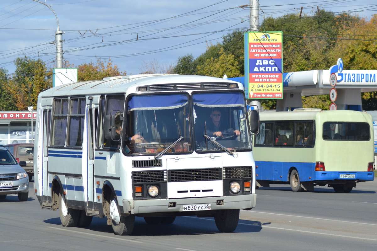 Омская область, ПАЗ-32054 № Н 830 УХ 55