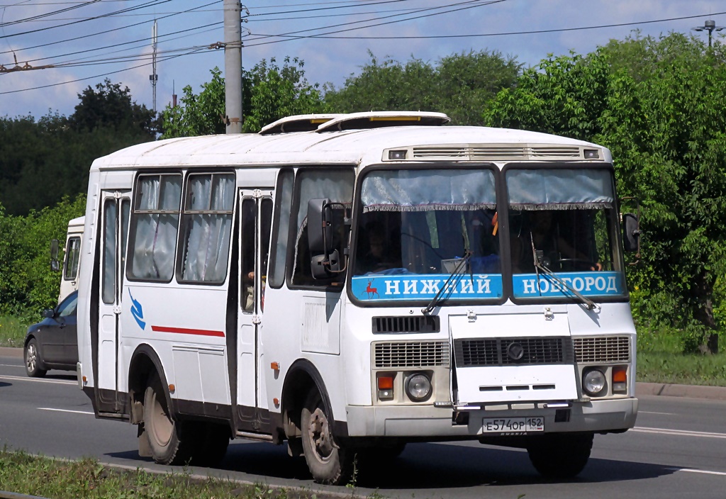 Нижегородская область, ПАЗ-32054 № Е 574 ОР 152