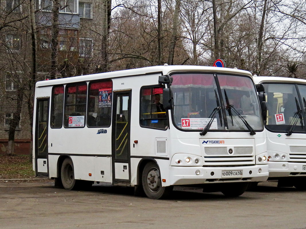 Кировская область, ПАЗ-320302-08 № О 009 СА 43