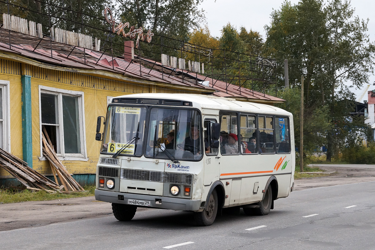 Arkhangelsk region, PAZ-32054 # 4207