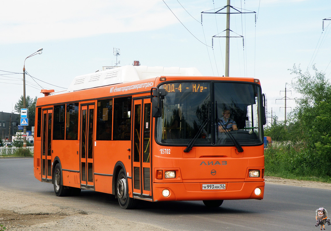 Nizhegorodskaya region, LiAZ-5256.57 č. 15702