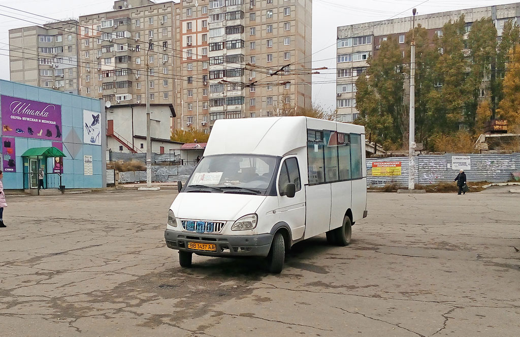 Луганская область, Рута СПВ-17 № BB 3437 AA