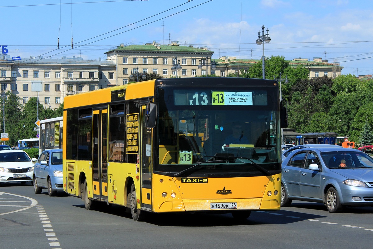 Санкт-Петербург, МАЗ-206.067 № В 159 ВК 178