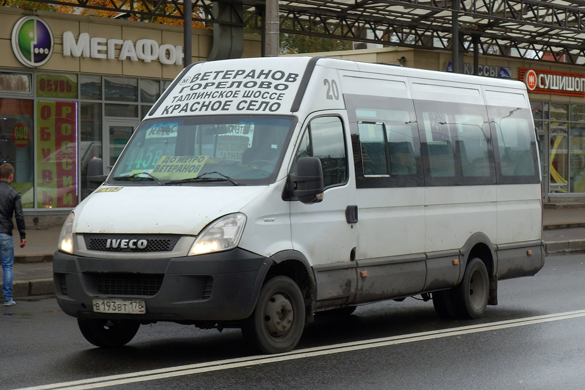 Санкт-Петербург, Нижегородец-2227UU (IVECO Daily) № В 193 ВТ 178