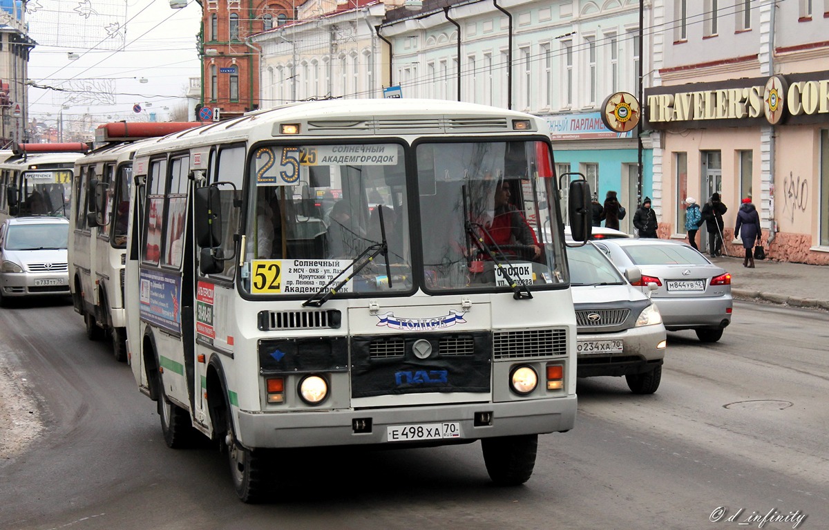 Томская область, ПАЗ-32054 № Е 498 ХА 70