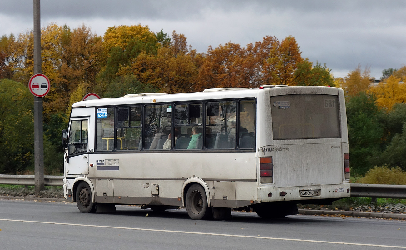 Ленинградская область, ПАЗ-320412-05 № 7766