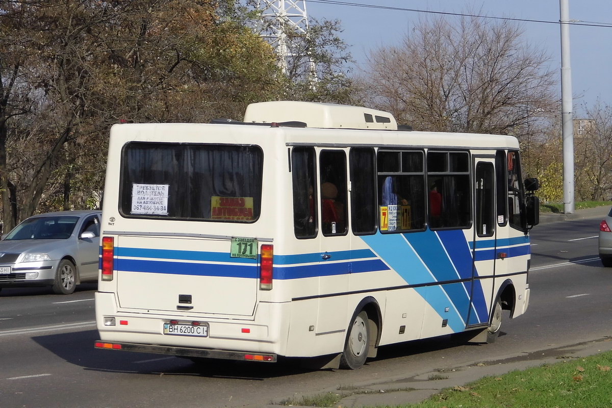 Одесская область, БАЗ-А079.25 "Мальва" № BH 6200 CI