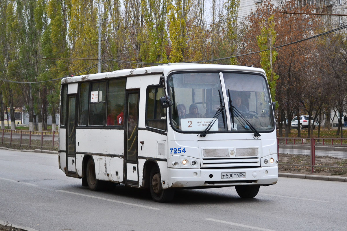 Волгоградская область, ПАЗ-320402-03 № 7254