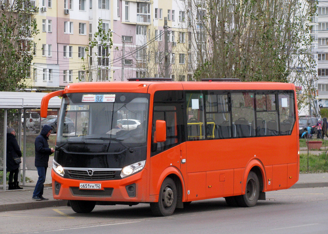 Nizhegorodskaya region, PAZ-320405-04 "Vector Next" Nr. О 651 УН 152