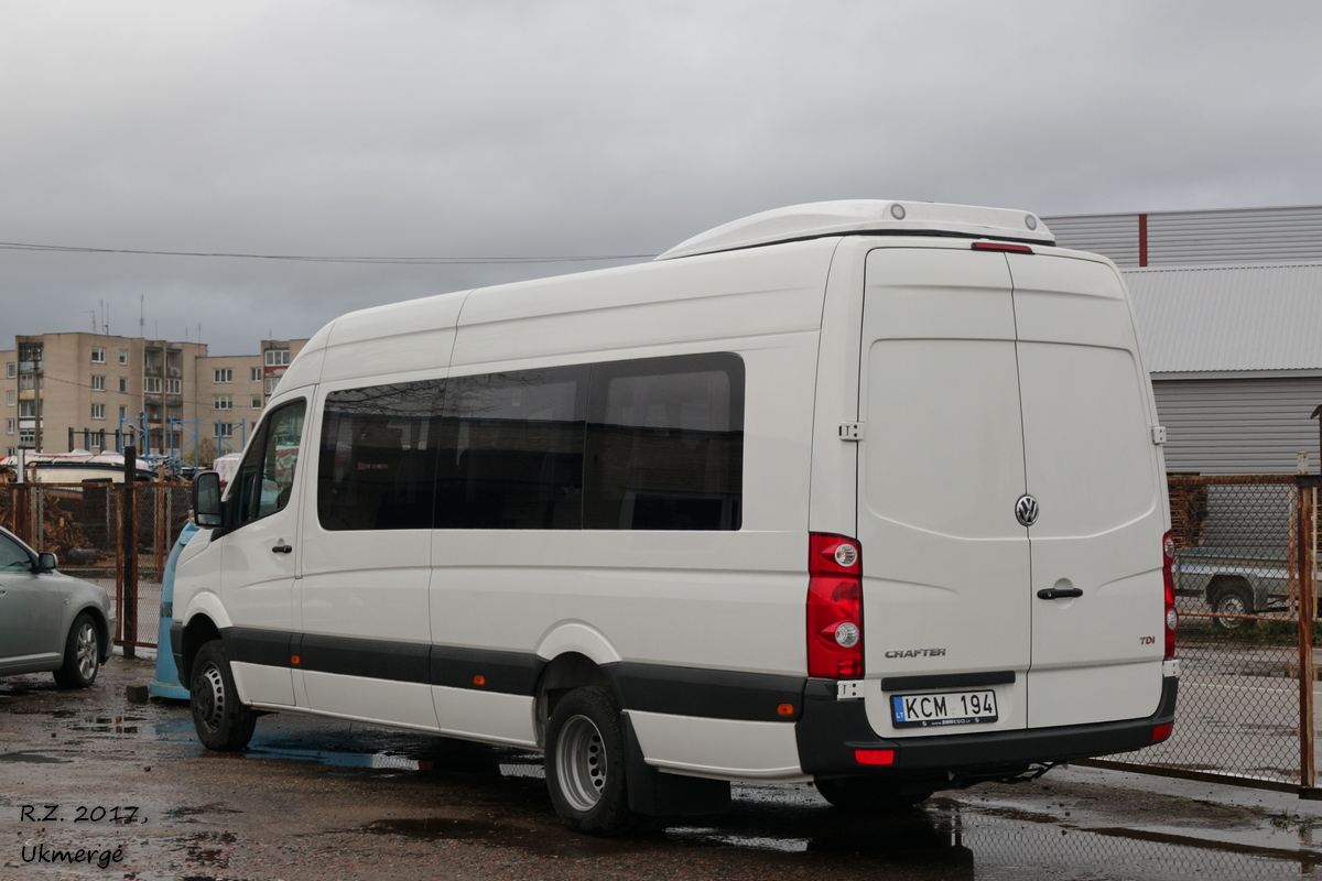 Litvánia, Volkswagen Crafter sz.: 1087