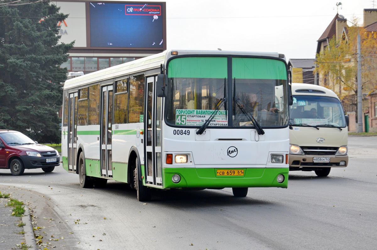 Ростовская область, ЛиАЗ-5256.53 № 00849