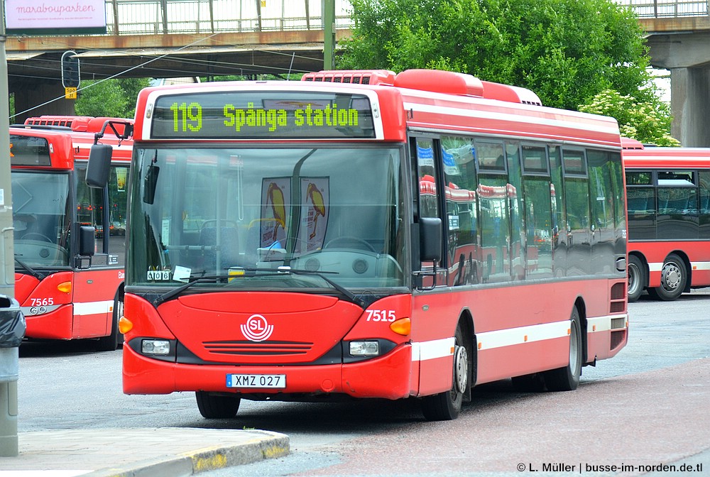 Швеция, Scania OmniLink I № 7515