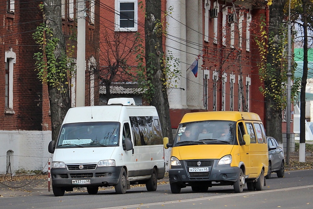 Тамбовская область, FIAT Ducato 244 [RUS] № М 937 СО 68; Тамбовская область, ГАЗ-322132 (XTH, X96) № Н 727 ВУ 68; Тамбовская область — Разные фотографии