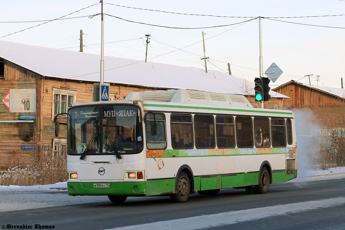 Саха (Якутия), ЛиАЗ-5256.57 № В 988 ЕС 14