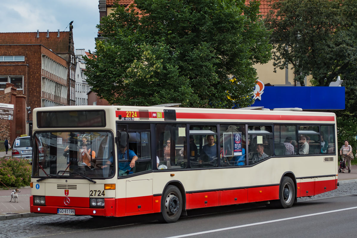 Польша, Mercedes-Benz O405N2 № 2724