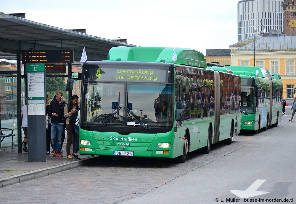 Швеция, MAN A23 Lion's City G NG313 CNG № 2142