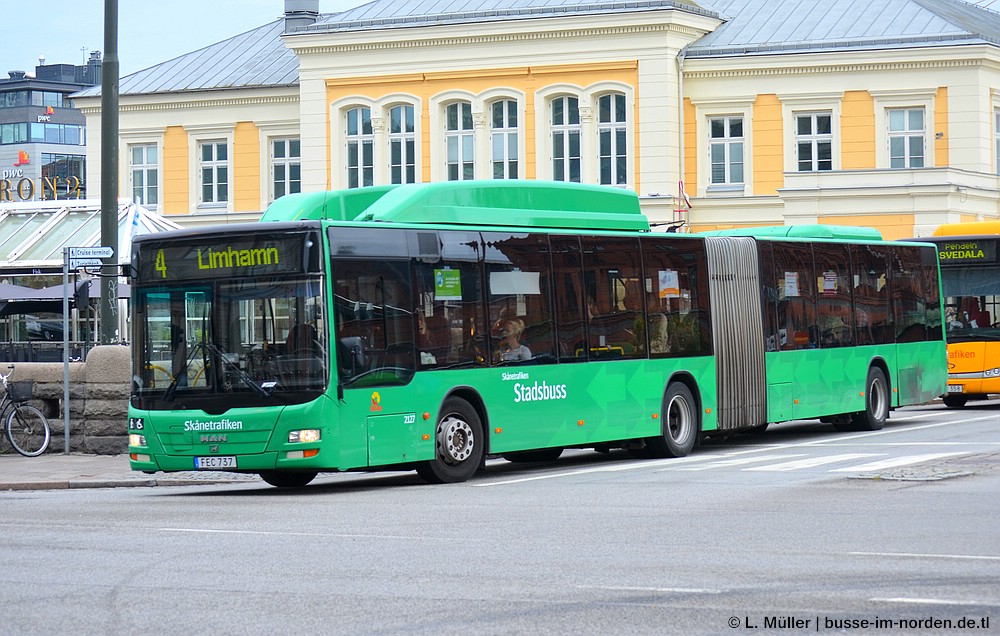 Швеция, MAN A23 Lion's City G NG313 CNG № 2127