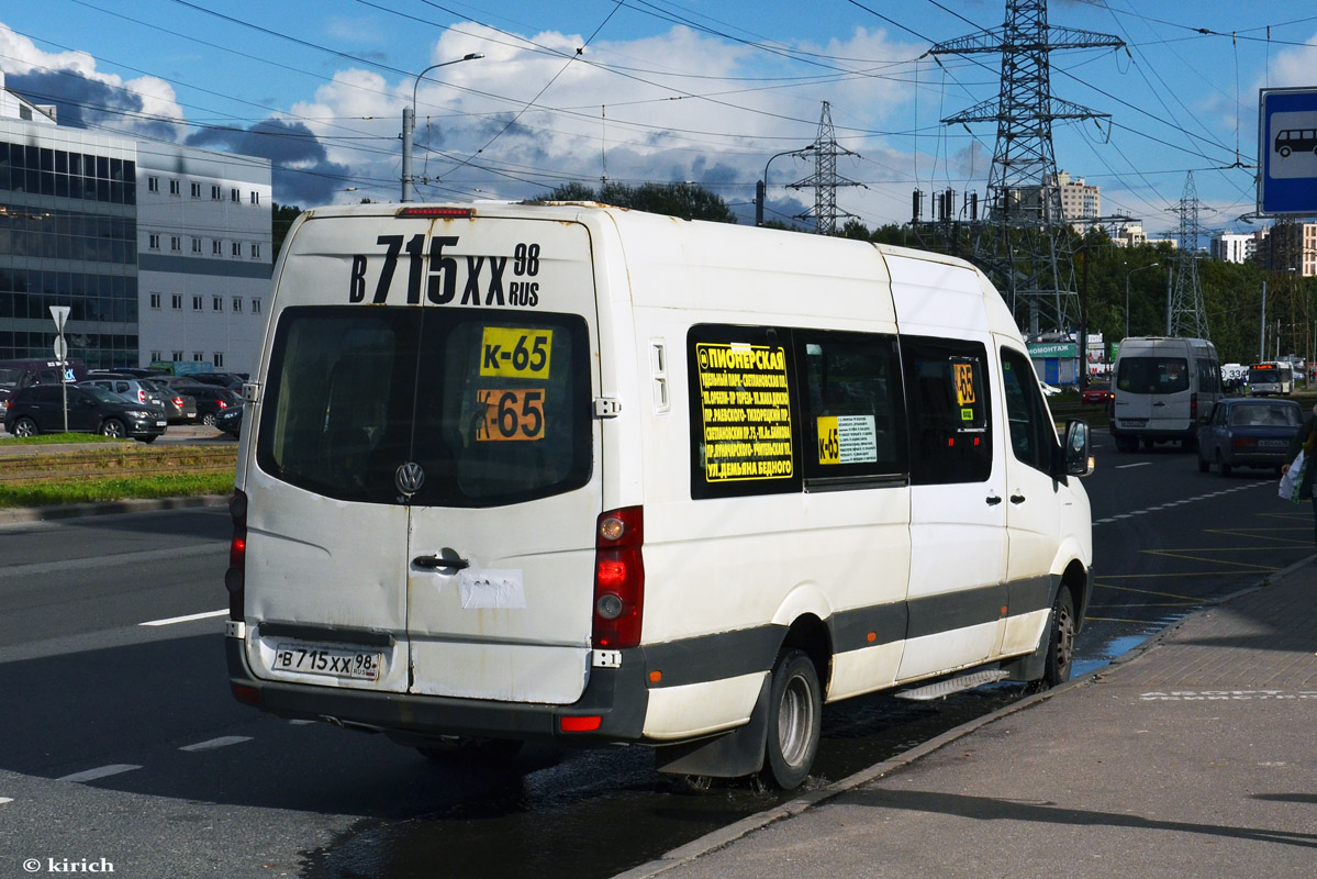 Санкт-Петербург, БТД-2219 (Volkswagen Crafter) № В 715 ХХ 98