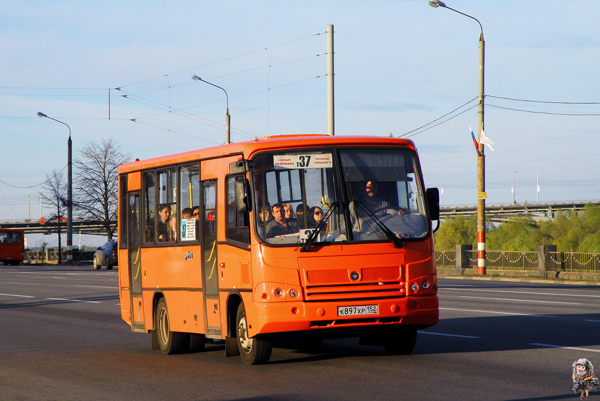 Нижегородская область, ПАЗ-320402-05 № К 897 ХР 152