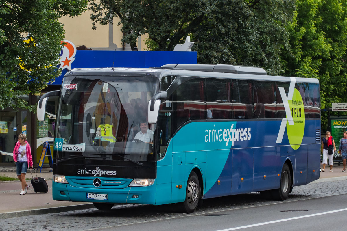 Польша, Mercedes-Benz Tourismo II M/2 16RHD № CT 7113M