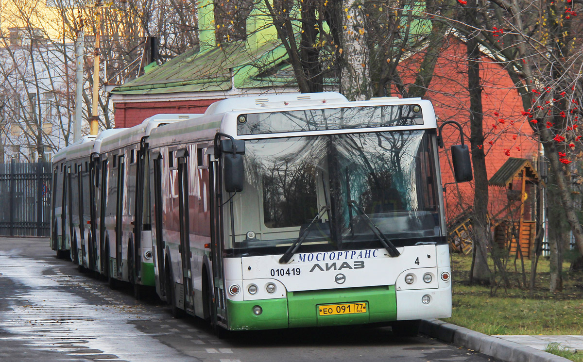 Москва, ЛиАЗ-5292.22 (2-2-2) № 010419