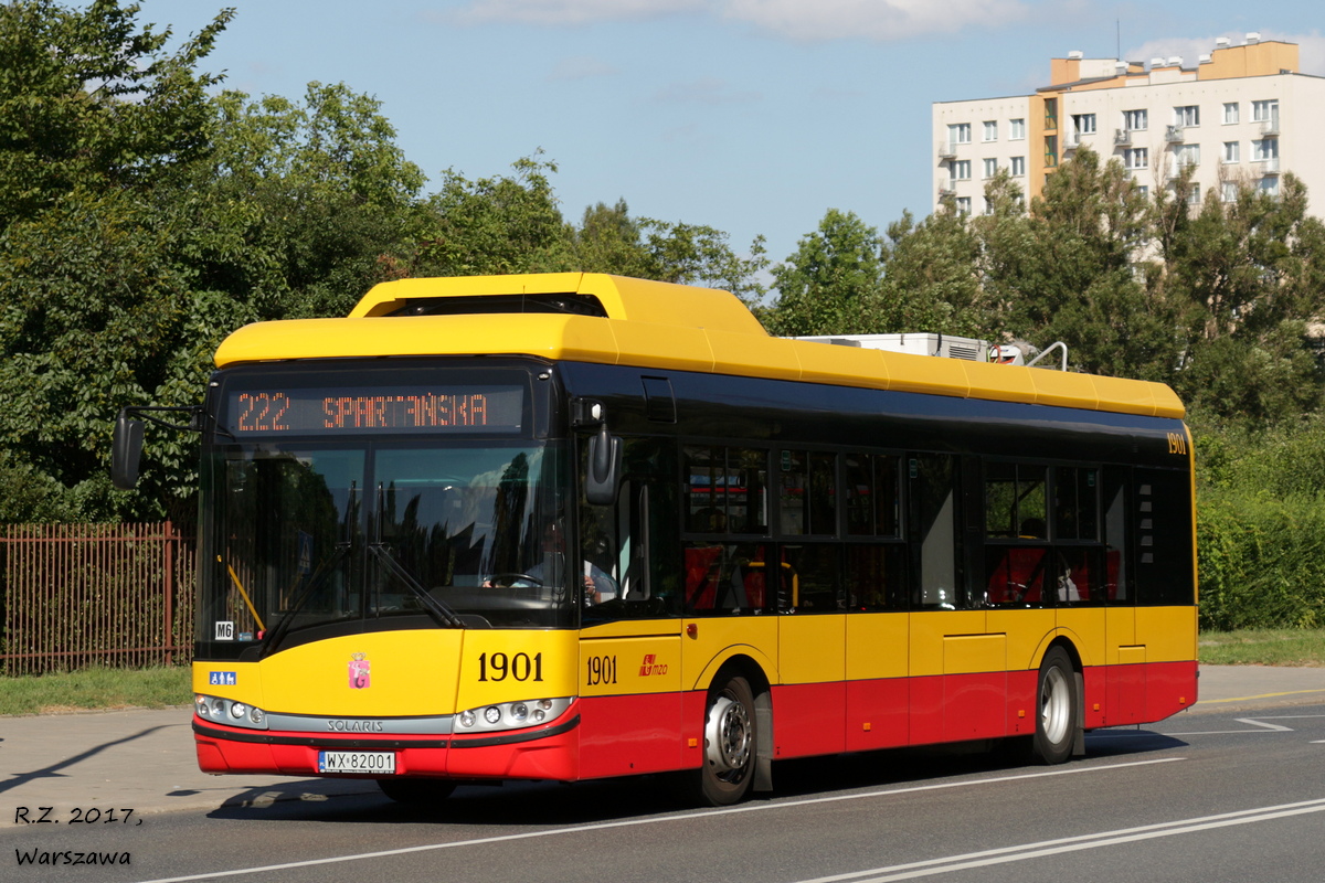 Польша, Solaris Urbino III 12 electric № 1901