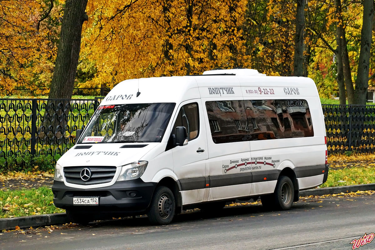 Нижегородская область, Луидор-22360C (MB Sprinter) № О 534 СА 152 — Фото —  Автобусный транспорт