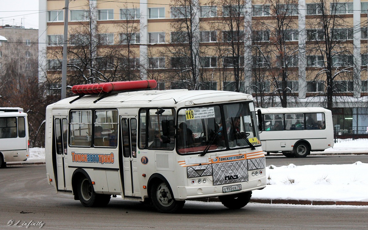 Томская область, ПАЗ-32054 № Е 955 ЕВ 70