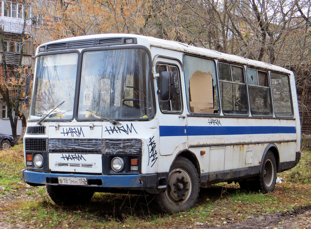 Нижегородская область, ПАЗ-32054-07 № В 181 МН 152