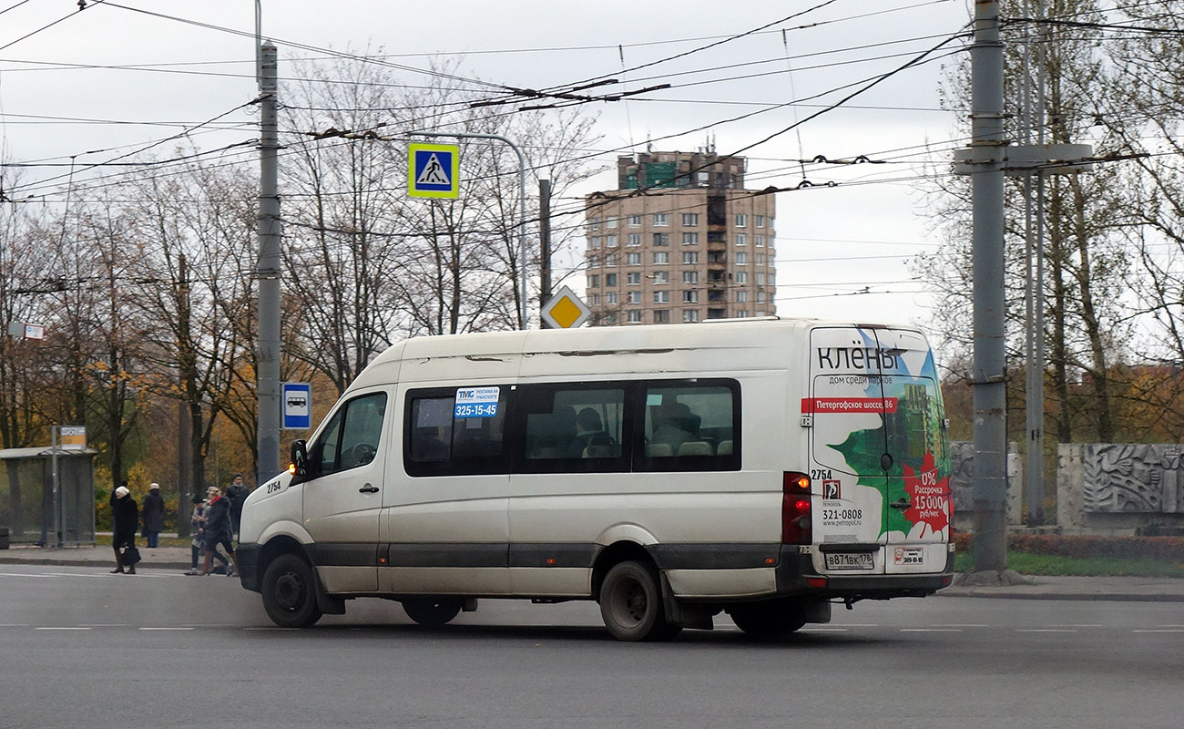 Санкт-Петербург, БТД-2219 (Volkswagen Crafter) № 2754