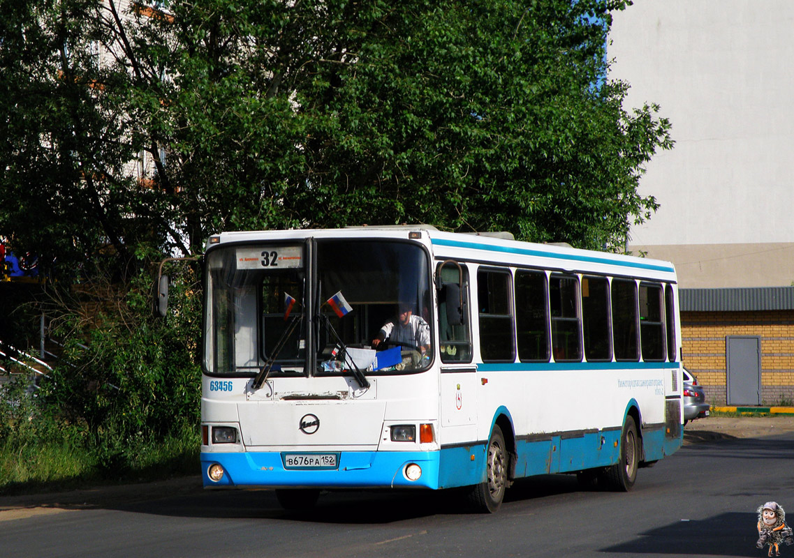 Нижегородская область, ЛиАЗ-5256.25 № 63456