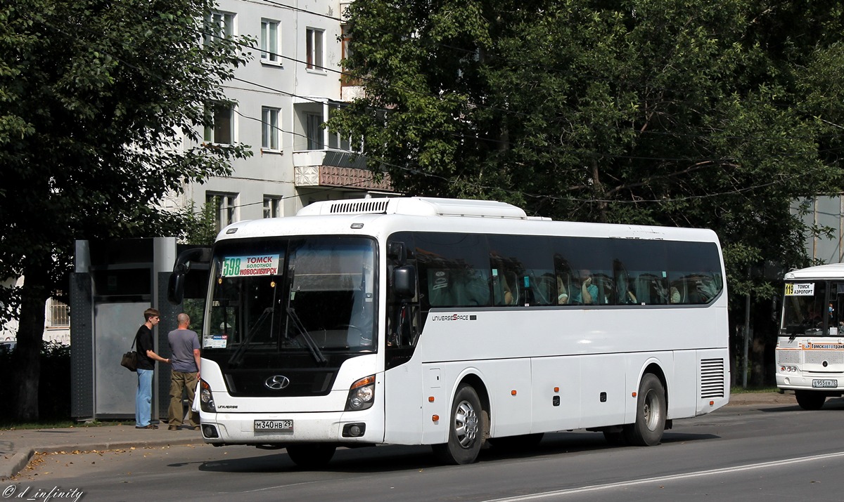 Новосибирская область, Hyundai Universe Space Luxury № М 340 НВ 29