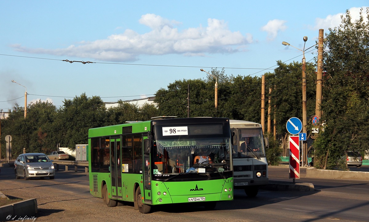 Krasnojarský kraj, MAZ-206.067 č. С 412 НК 124