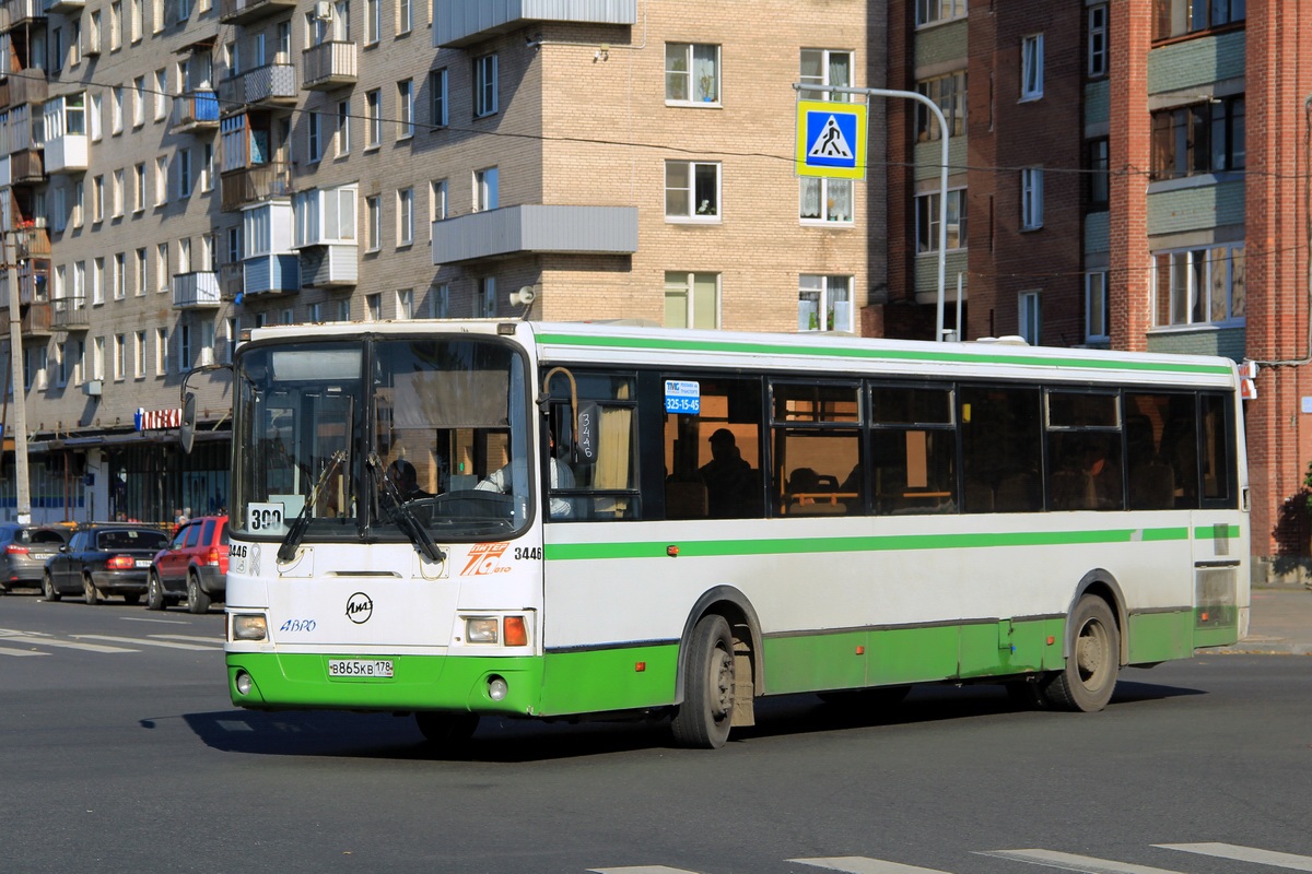 Санкт-Петербург, ЛиАЗ-5293.53 № 3446