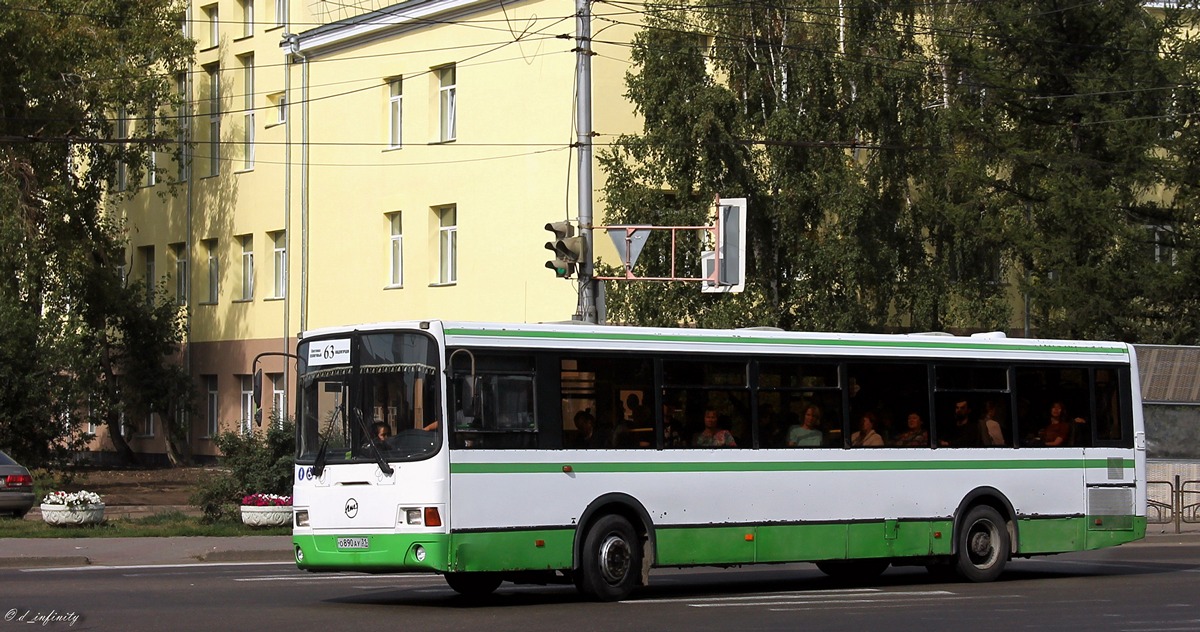 Krasnoyarsk region, LiAZ-5293.53 # О 890 АУ 31