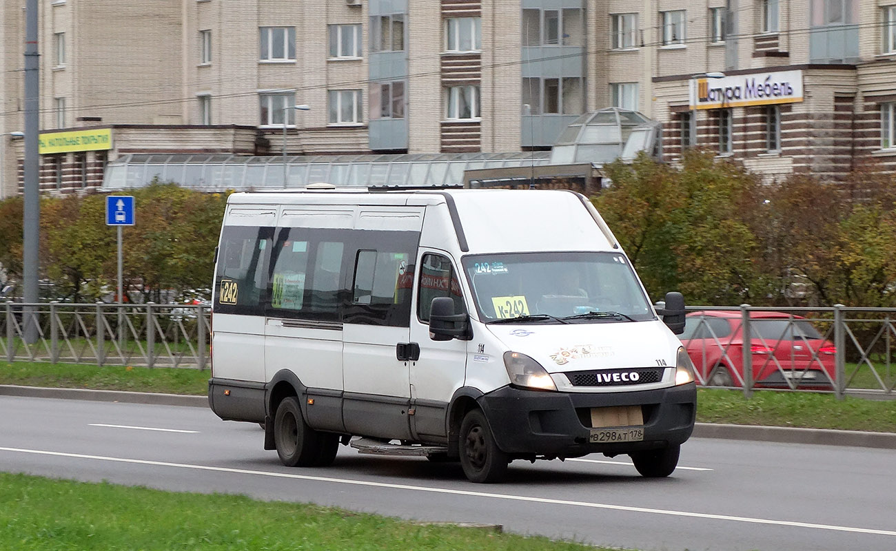 Санкт-Петербург, Нижегородец-2227UT (IVECO Daily) № 114