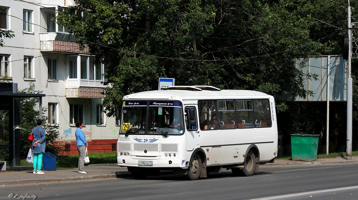 Томская область, ПАЗ-32054 № Е 382 ЕВ 70