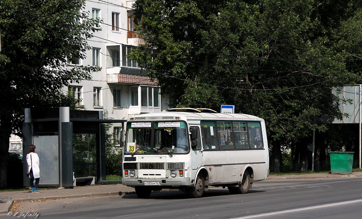 Томская область, ПАЗ-32054 № Е 333 ЕМ 70