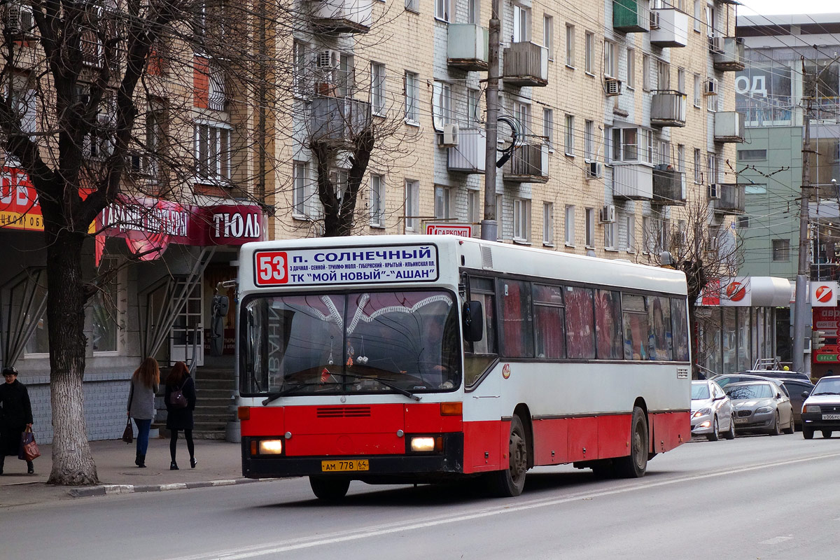 Saratov region, Mercedes-Benz O405N № АМ 778 64