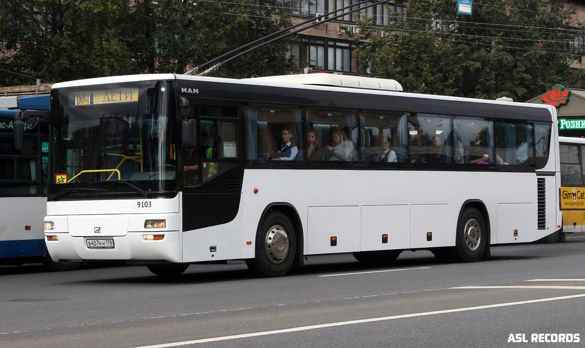 Санкт-Петербург, MAN A72 Lion's Classic SÜ283 № 9103