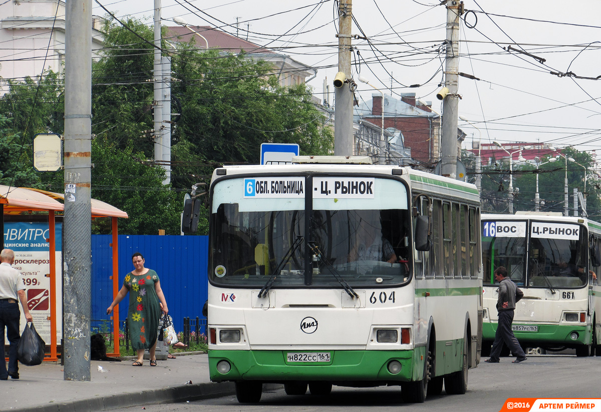 Ростовская область, ЛиАЗ-5256.53 № 604