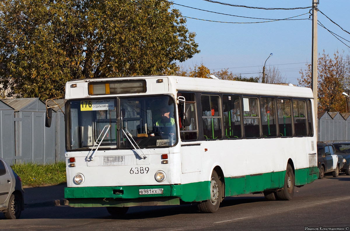 Санкт-Петербург, ЛиАЗ-5256.25 № 6389