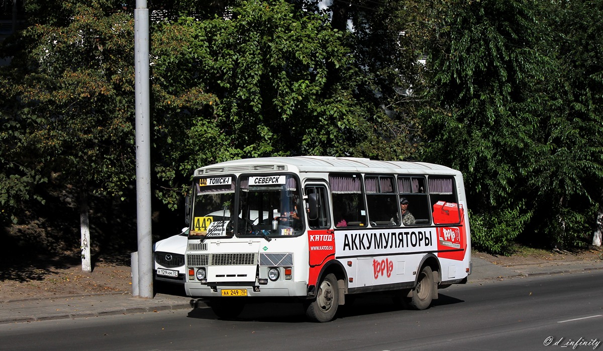 Томская область, ПАЗ-32054 № АА 249 70