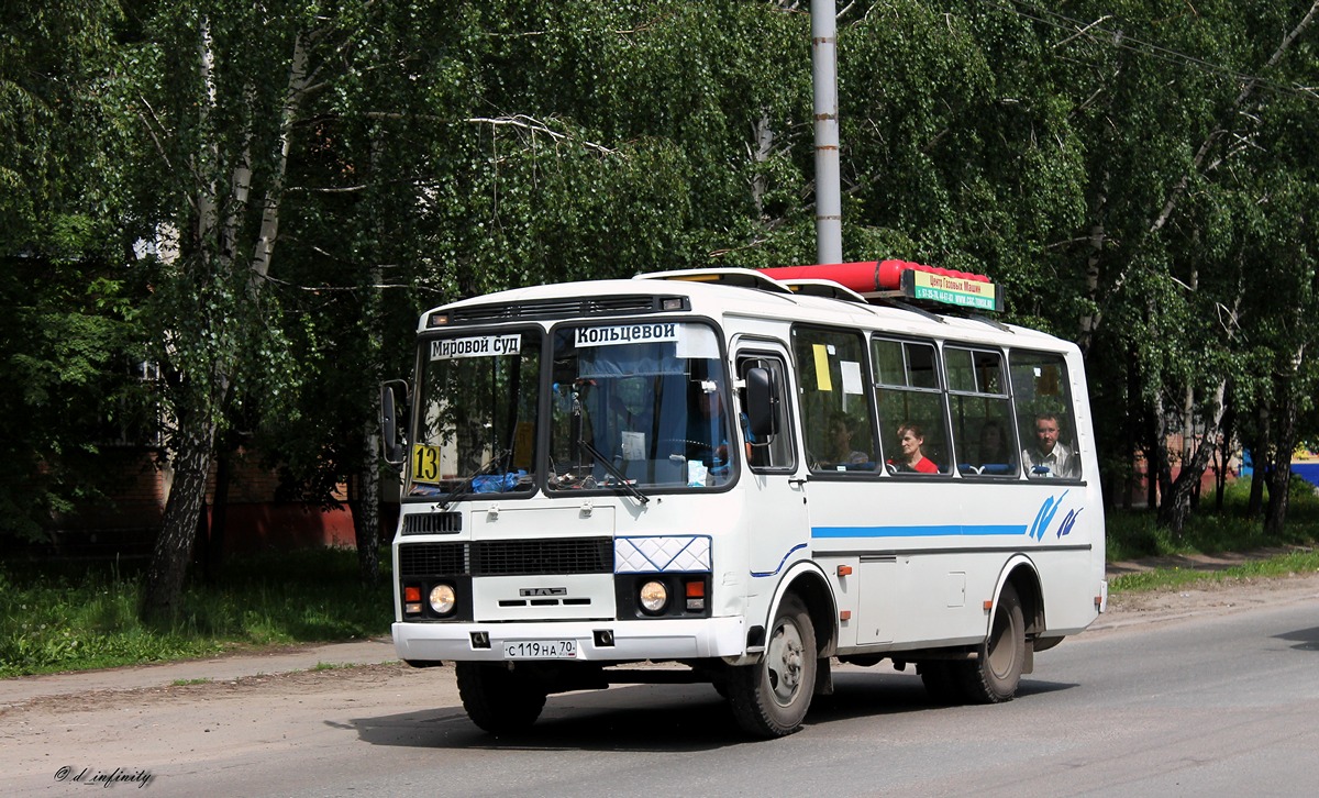 Томская область, ПАЗ-32054 № С 119 НА 70