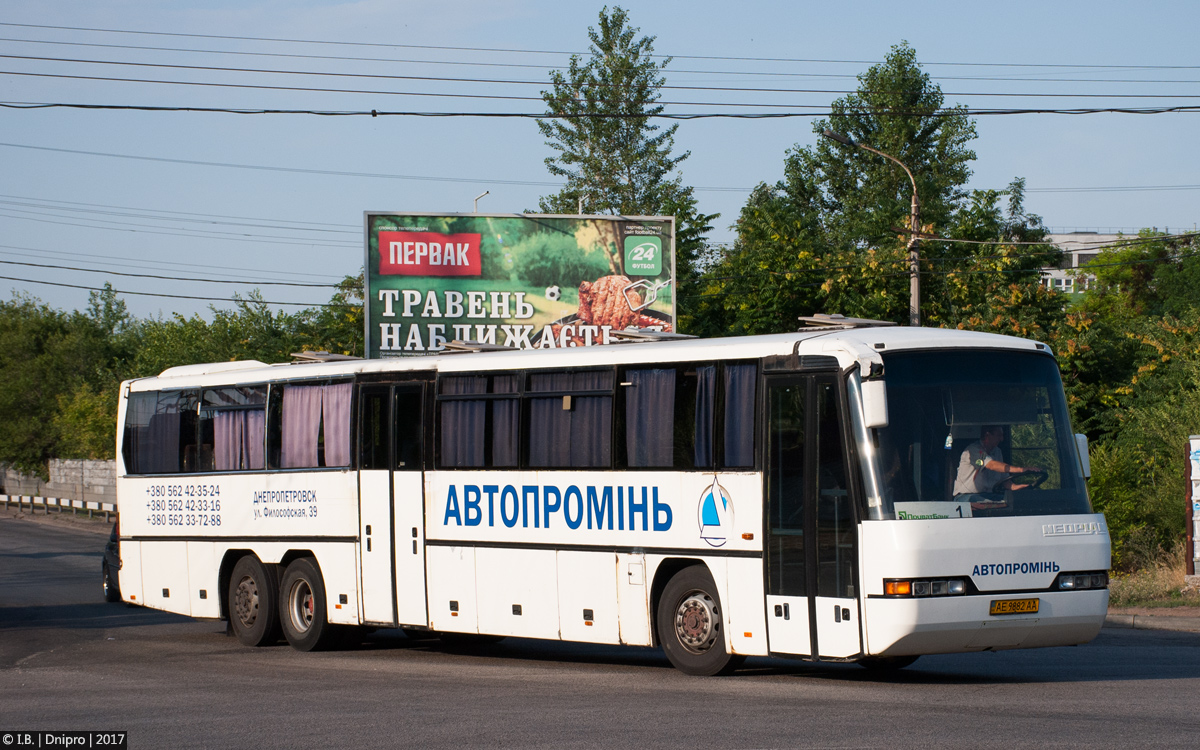 Днепропетровская область, Neoplan N318/3Ü Transliner № AE 9882 AA