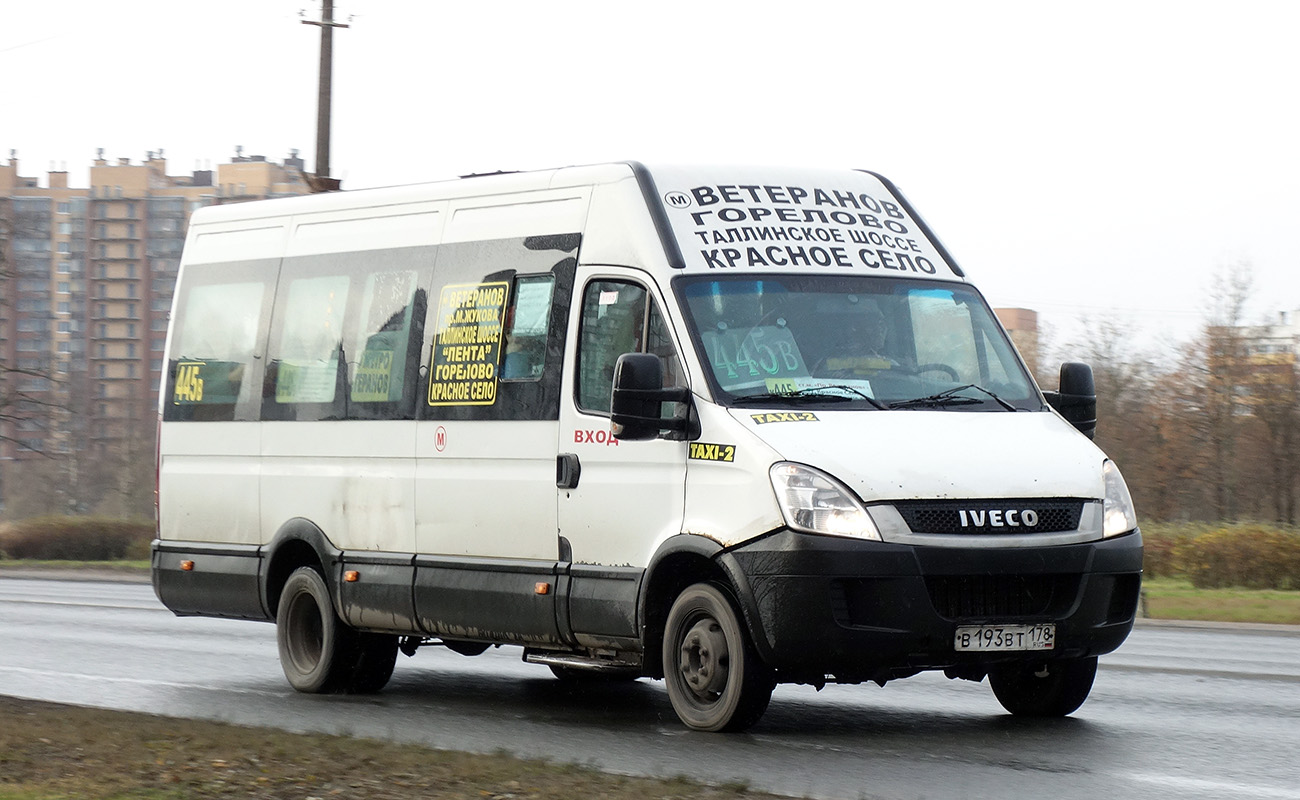 Санкт-Петербург, Нижегородец-2227UU (IVECO Daily) № В 193 ВТ 178