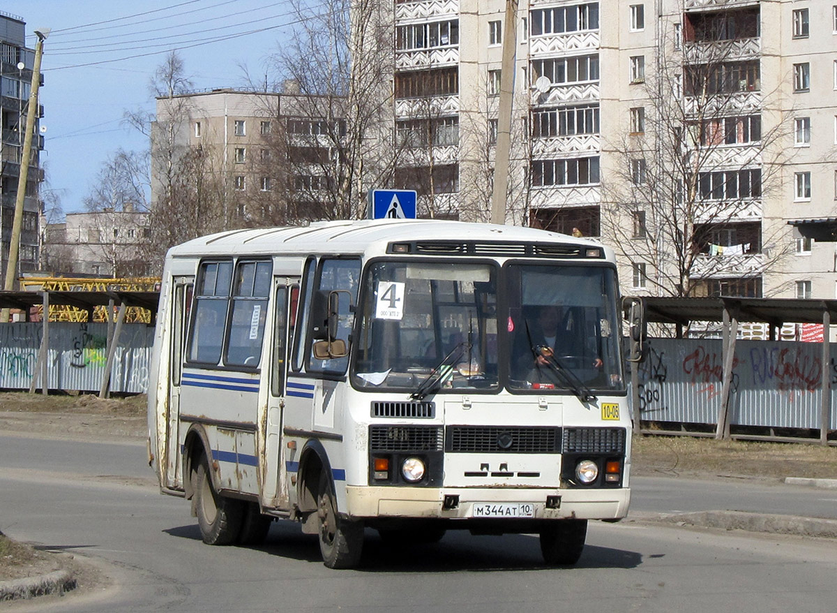 Карелия, ПАЗ-32054 № М 344 АТ 10