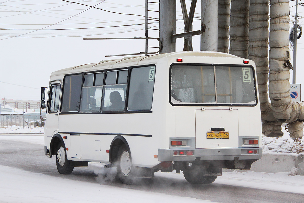 Саха (Якутия), ПАЗ-32054 № КК 424 14