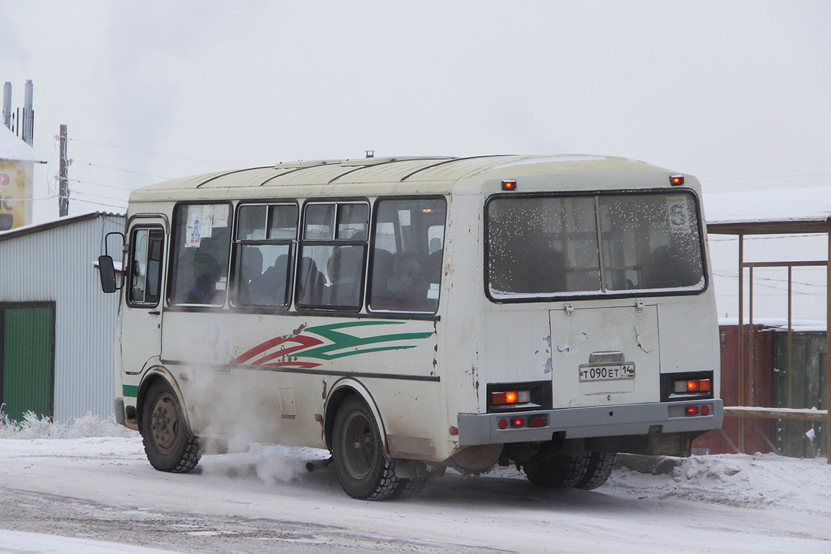 Sahas Republika (Jakutija), PAZ-32054 № Т 090 ЕТ 14